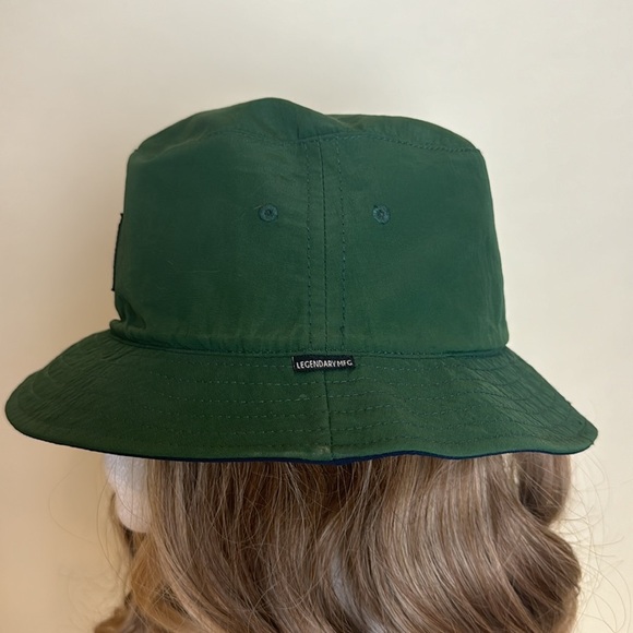 Blue and Green Legendary Reversible Bucket Hat - Picture 3 of 5